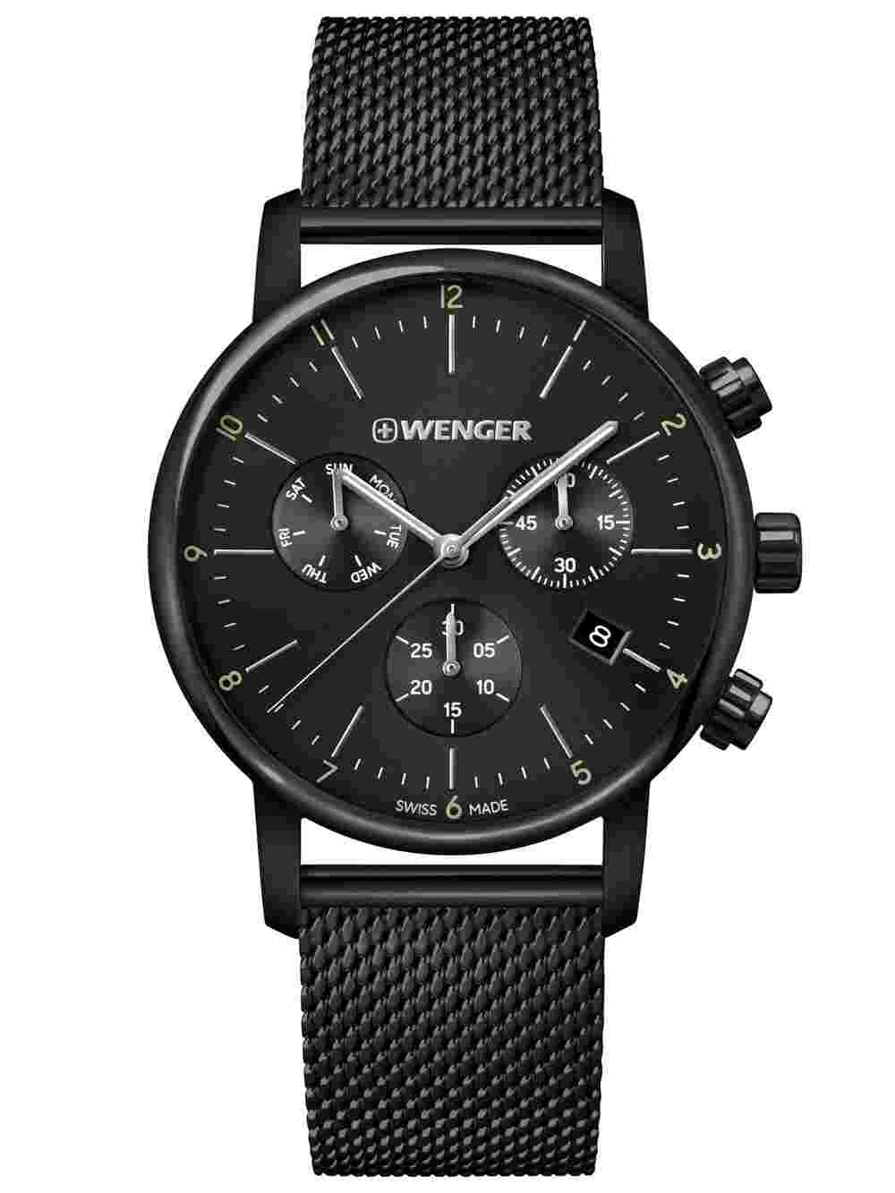 Wenger 01.1743.116 Urban Classic Chronograph 44mm 10atm