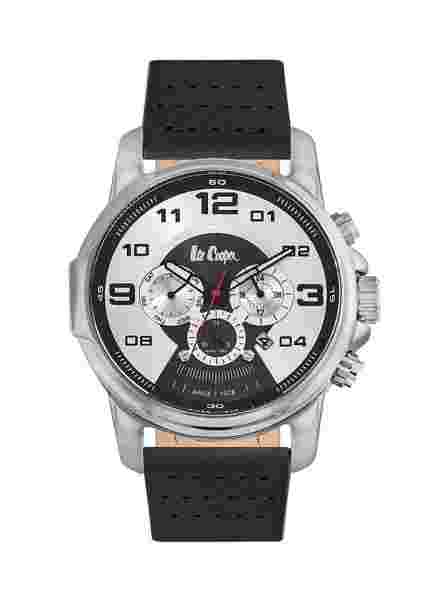 Leecooper Watch LC06525.331 Men's Wrist Leather Band Multifunction Date Tag
