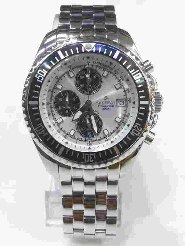 Sartego Ocean Master sports professional Chronograph 200 meter watch SPC45