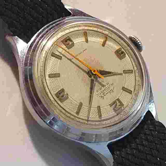 Vintage Watch Man Woman 'Kienzle' Automatic 19Rubini Antik Mechanical German New