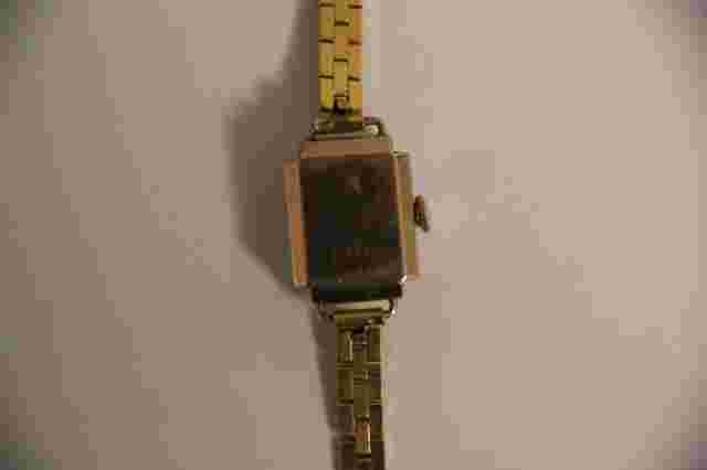 Antique Rare Soviet Women's Mechanical Gold Watch Zarya Zaria Zarja 14K