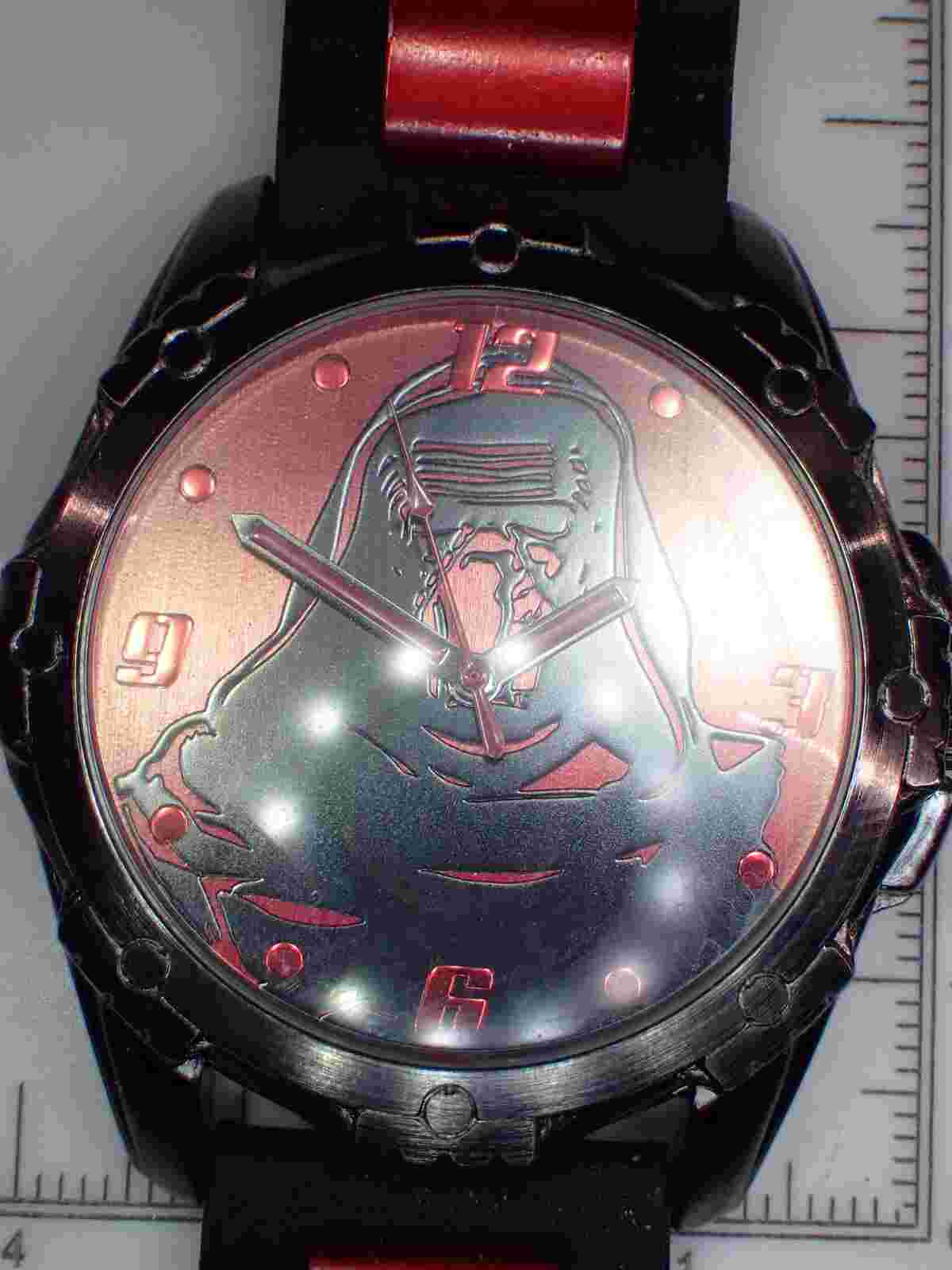 Star Wars Lucasfilm Accutime Kylo Ren Men's/Boys Analog Watch SWM1122#49