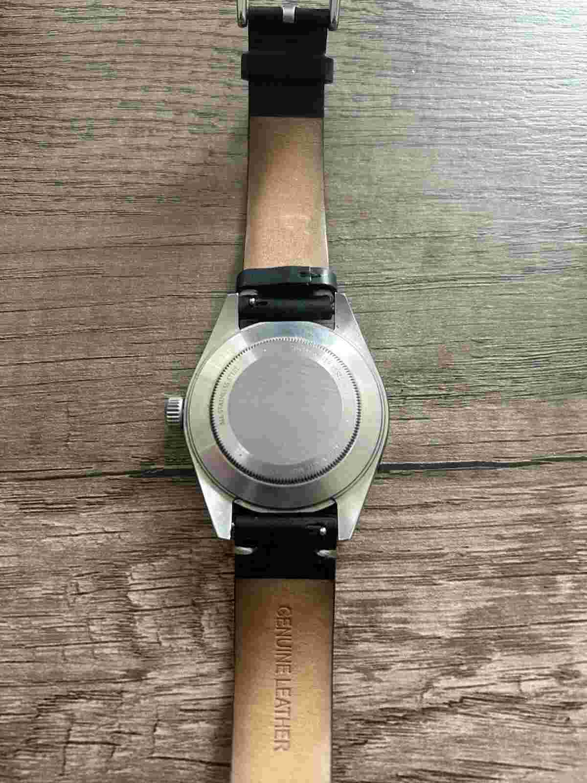 Grayton Native California Automatic Mens Watch Black Dial 42mm