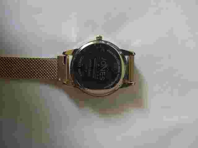 JONES New York Diamond Magnetic Mesh Band Quartz Analog Women's Watch