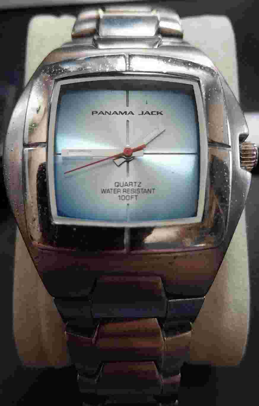 Panama Jack Tide Runner Quartz Watch Bracelet Band New Battery