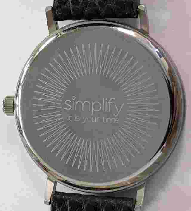 Simplify  Watch  Minimalist  3 Extra Straps  4 unique looks Full warranty