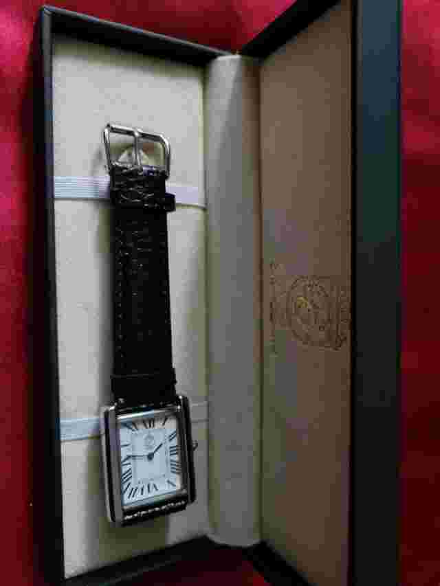 ️‍⚡️NEW in Gift Box Pierre Lucerne 1888 Tank Swiss Men's Watch Gorgeous!