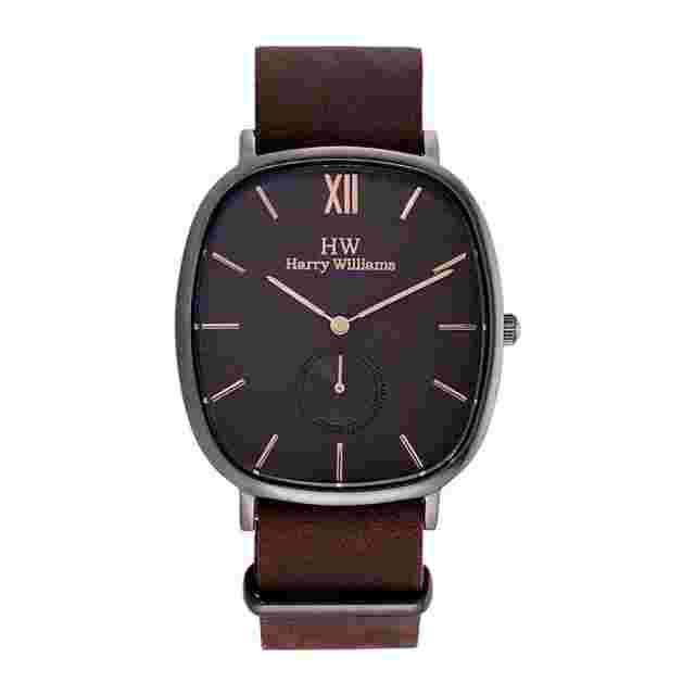 Original Harry Williams Watch Male Leather - Hw-x2435m-14
