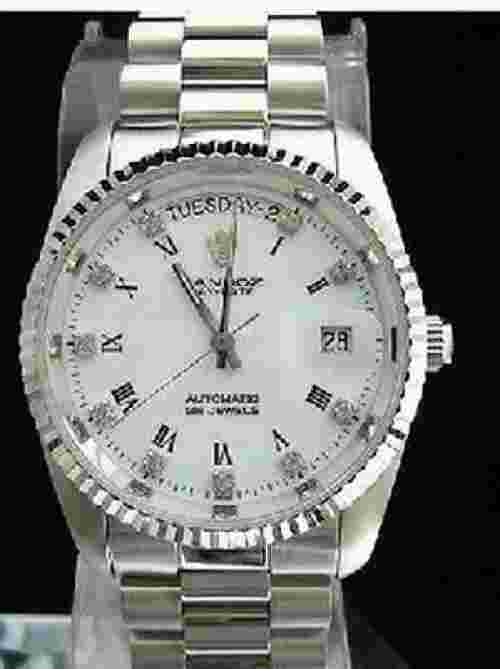 Sandoz Two Tone Roman Numerals Marker Automatic Men's Watch 8783D-34-8