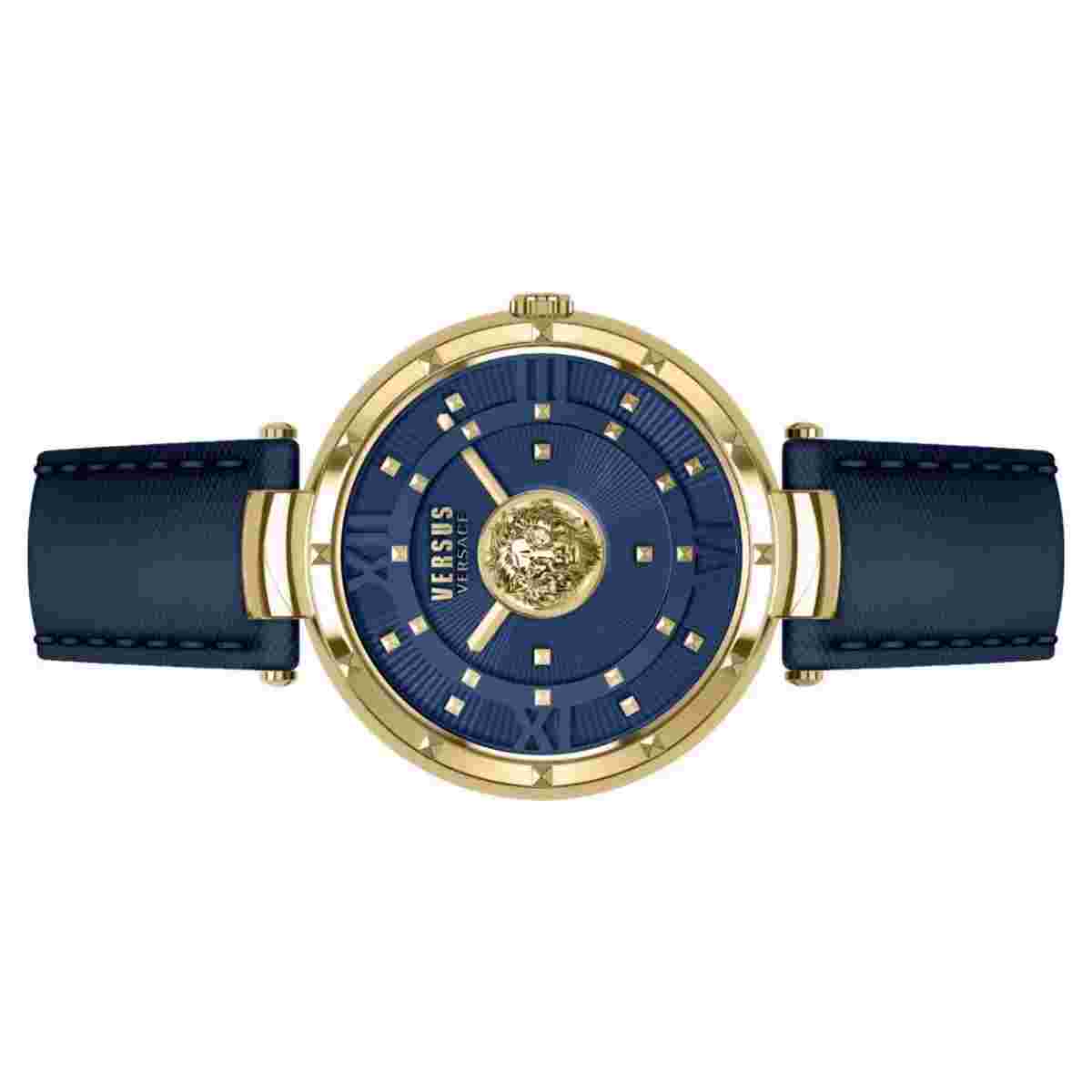Versus by Versace VSPHH3421 Moscova gold blue Leather Women's Watch