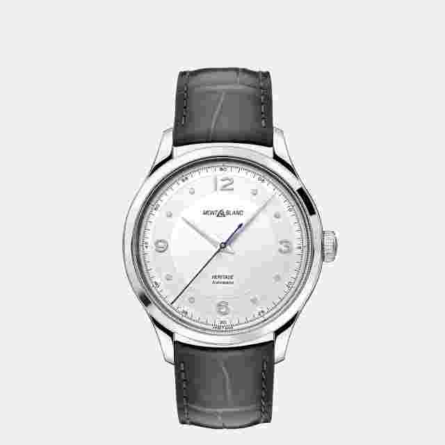 Montblanc White Dial Swiss Luxury Watch Heritage Automatic MB119943