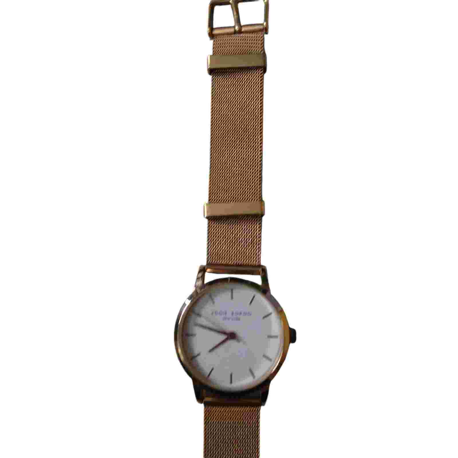Eddie Borgo Women's Rose Gold Colored Quartz Battery Operated Watch Classic