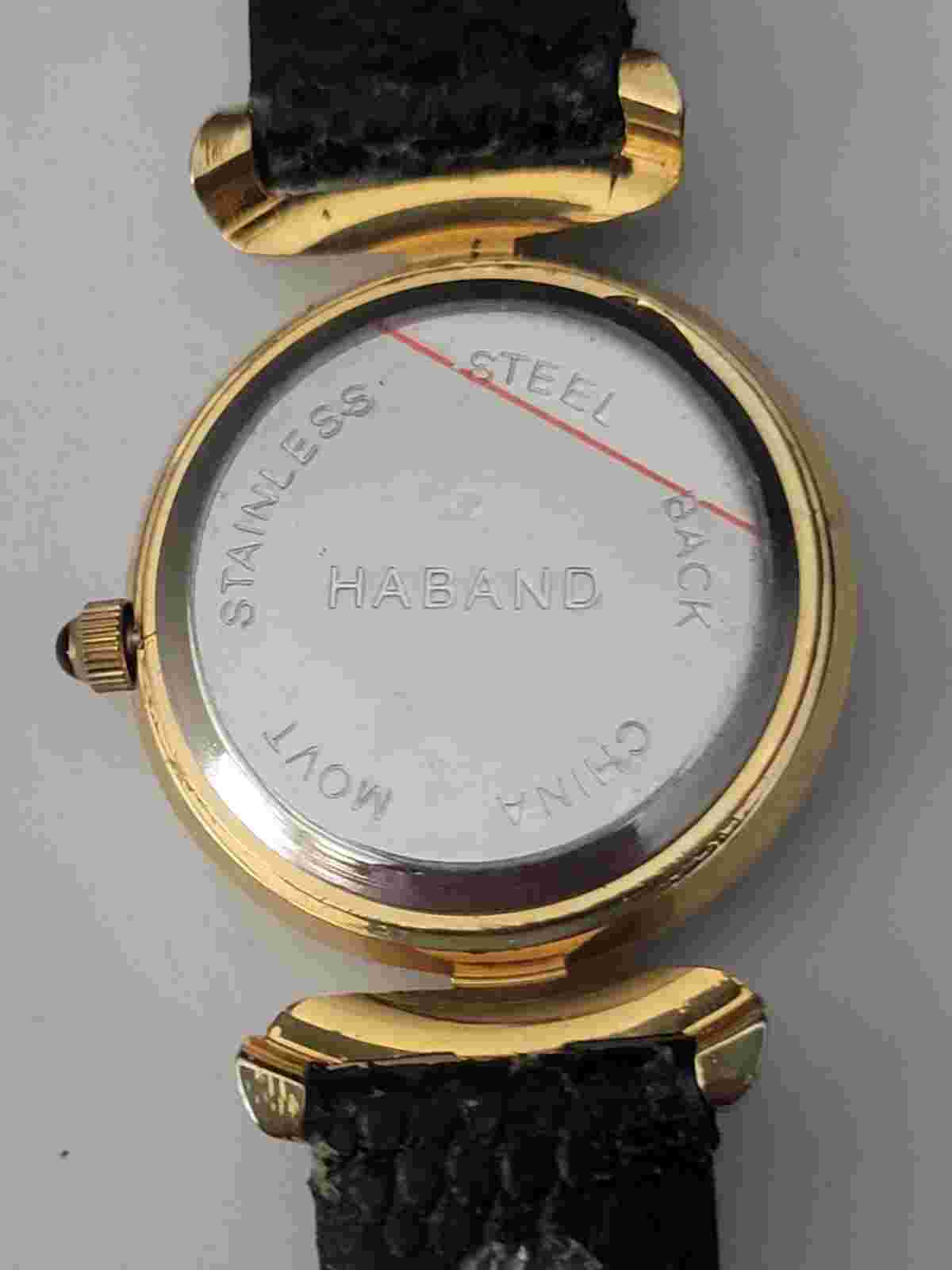 Haband Women's Quartz Watch. Needs Battery. Sold As is.