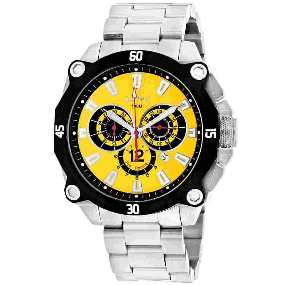 Roberto Bianci Men's ENZO RB71011 (dial Yellow 49mm) Watch