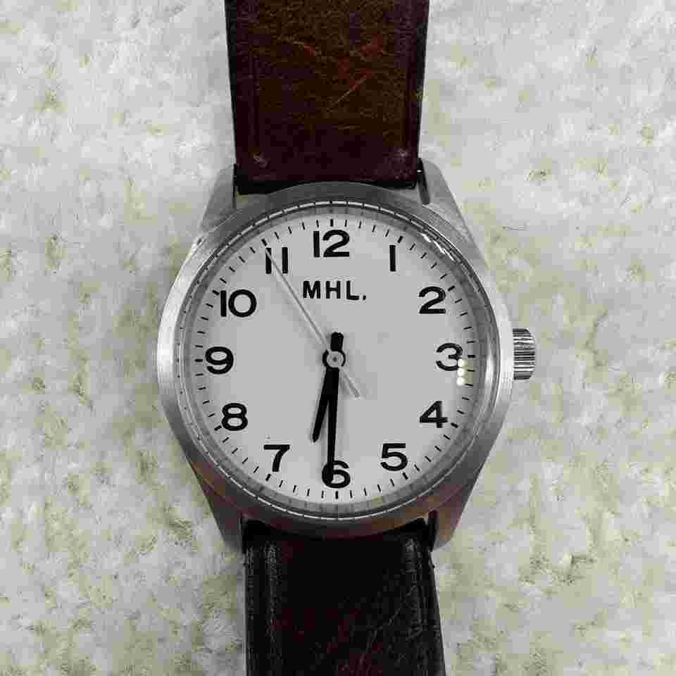 Mhl. Mhl Margaret Howell Watch Leather Brown