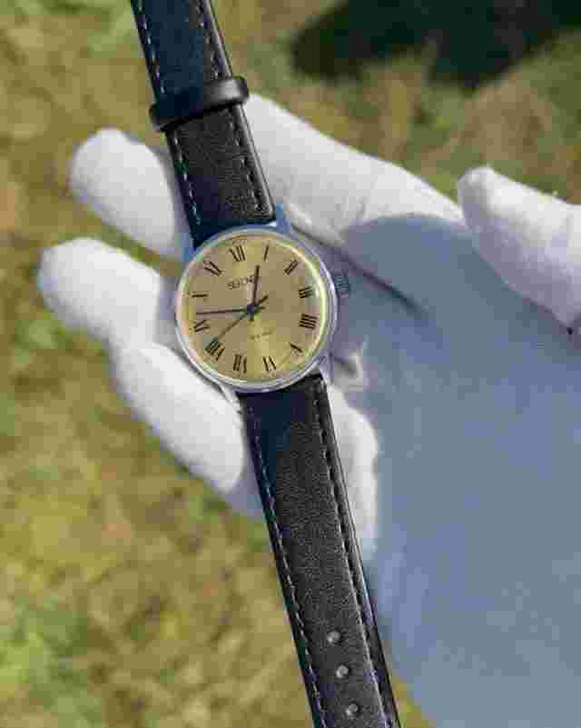 Vintage Watch Sekonda Soviet Made In USSR Mechanical Wristwatch Retro 1980s