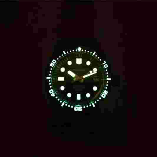 PROXIMA mens dive watches,men automatic watch mechanical luminous black 65mas