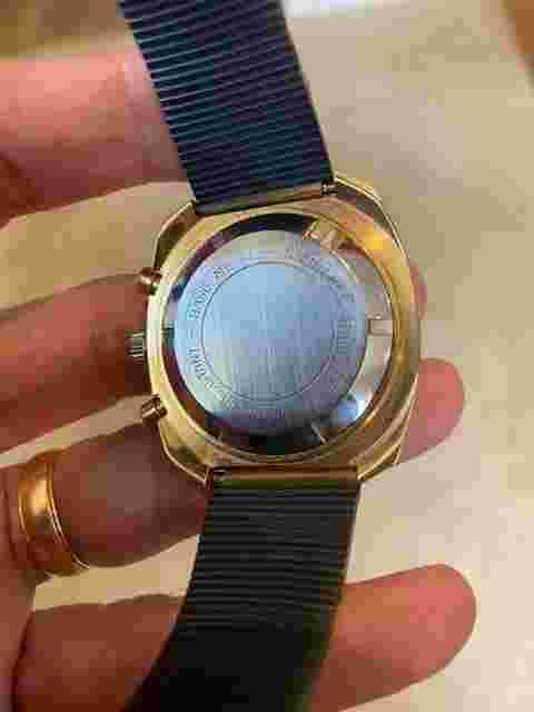 1970's VINTAGE LE JOUR CHRONOGRAPH 17 JEWELS INCABLOC (POLR GALV)