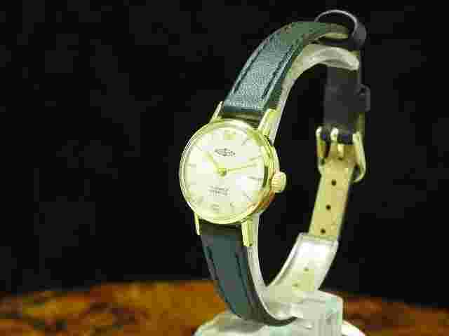Everswiss Gold Mantel/Stainless Steel Hand Wound Watch/Caliber Fhf 69-21