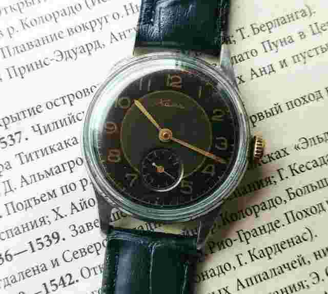☭Vintage watch KAMA 17 Jewels Military 1950s Soviet wrist watch USSR☭