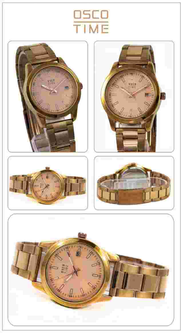 Osco Women's Watch Rosegold Classic Elegant Stock 36 mm