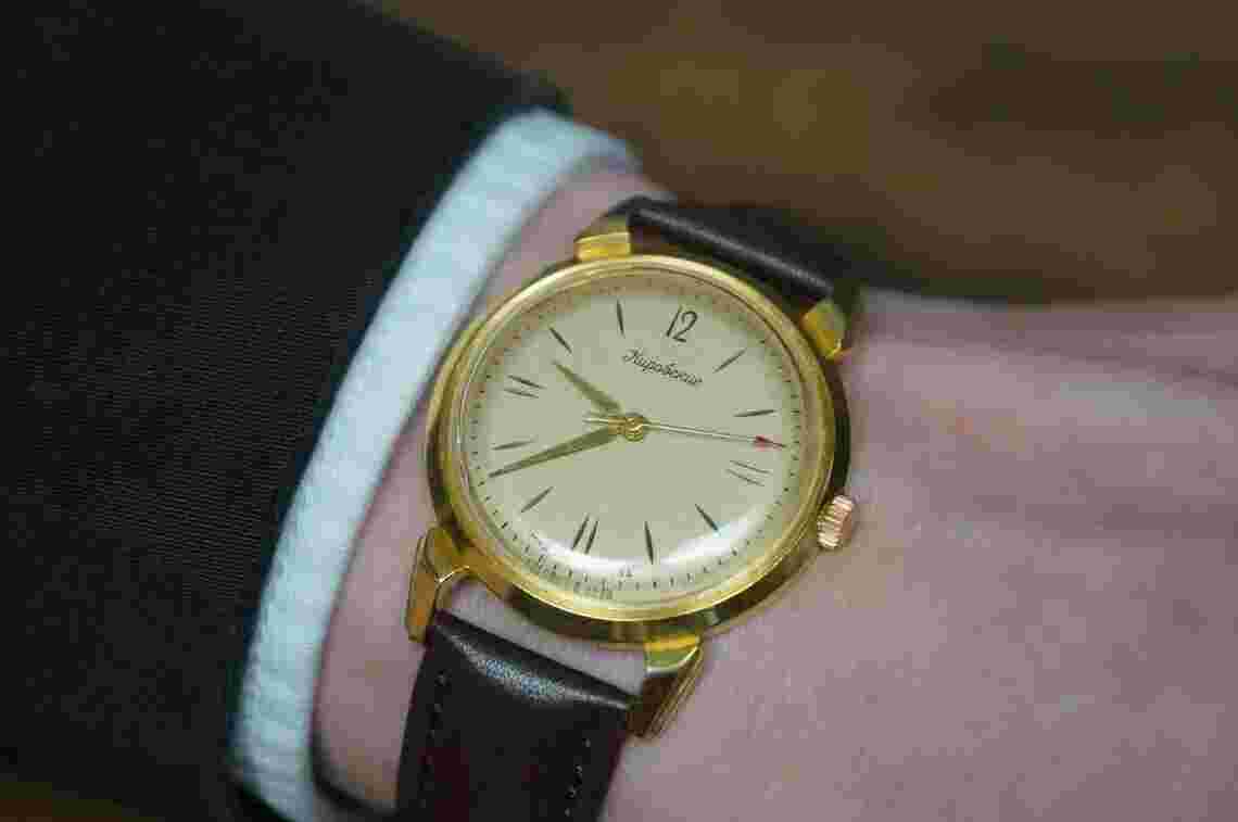 Kirovskie watch, USSR watch, 1 MChZ 1950s. Mens vintage watch, Retro watch, Rare