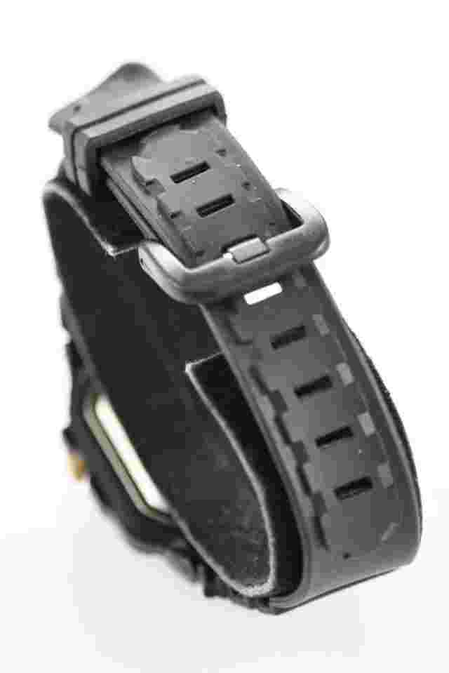 Phasar Watch Men Black Plastic Battery Water Resist 50m Alarm Chron Date Quartz