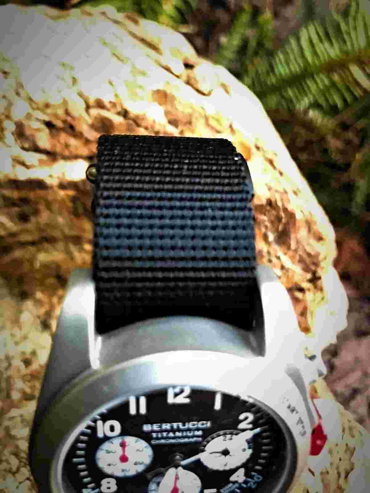 Bertucci A-11t Americana Coyote Survival Leather Nato. USA MVMT Field Watch TI