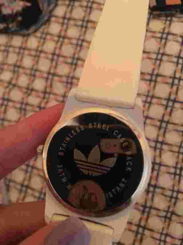 Adidas Santiago White Dial White Silicone Strap Watch CHEAPEST ON EBAY RRP $300!