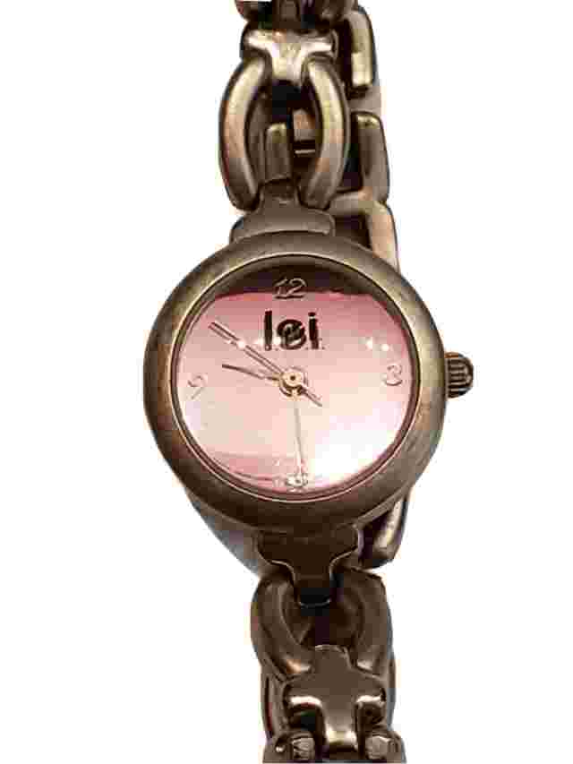 LEI Watch Women Stainless Silver Steel Quartz .