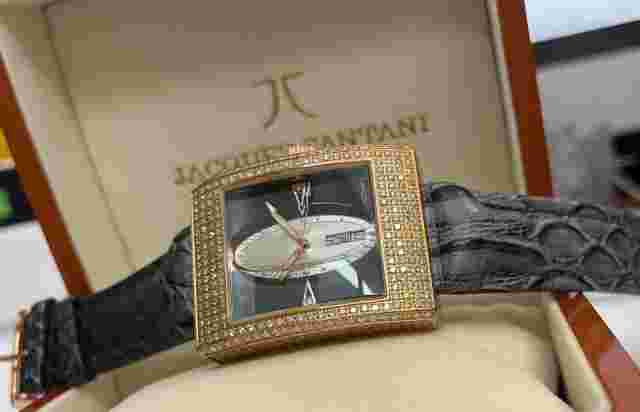 Diamond Automatic Watch ETA Unisex Jacques Cantani 5 Carat Appraisal Ammon JC940