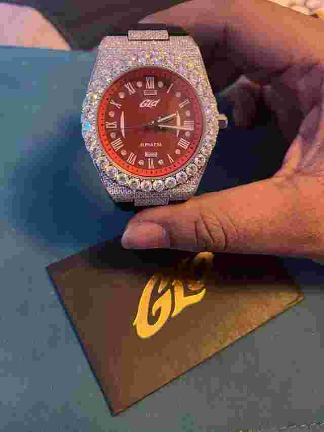 GLD shopAlpha Era Watch red face and black rubber band Clean ASL! Offers Welcome