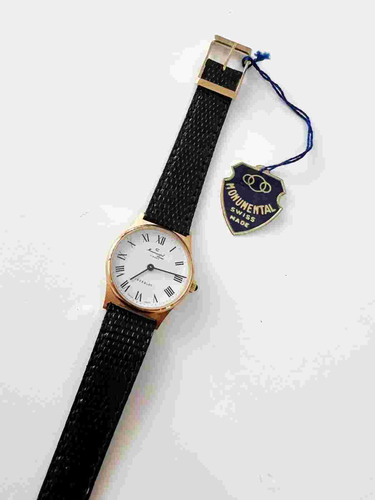 Monumental - Ladies Watch Manual Mov. 17 Jewels - NOS - Swiss Made