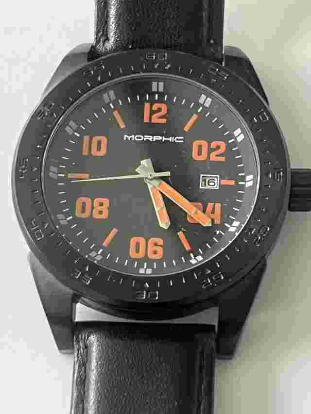 MORPHIC M68 Series Black Dial Men's Watch 6805