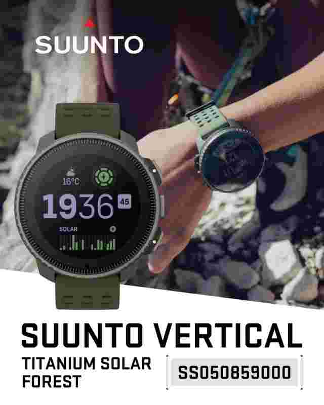 SUUNTO Suunto BLACK RUBY Long Battery Smartwatch GPS SS050865000