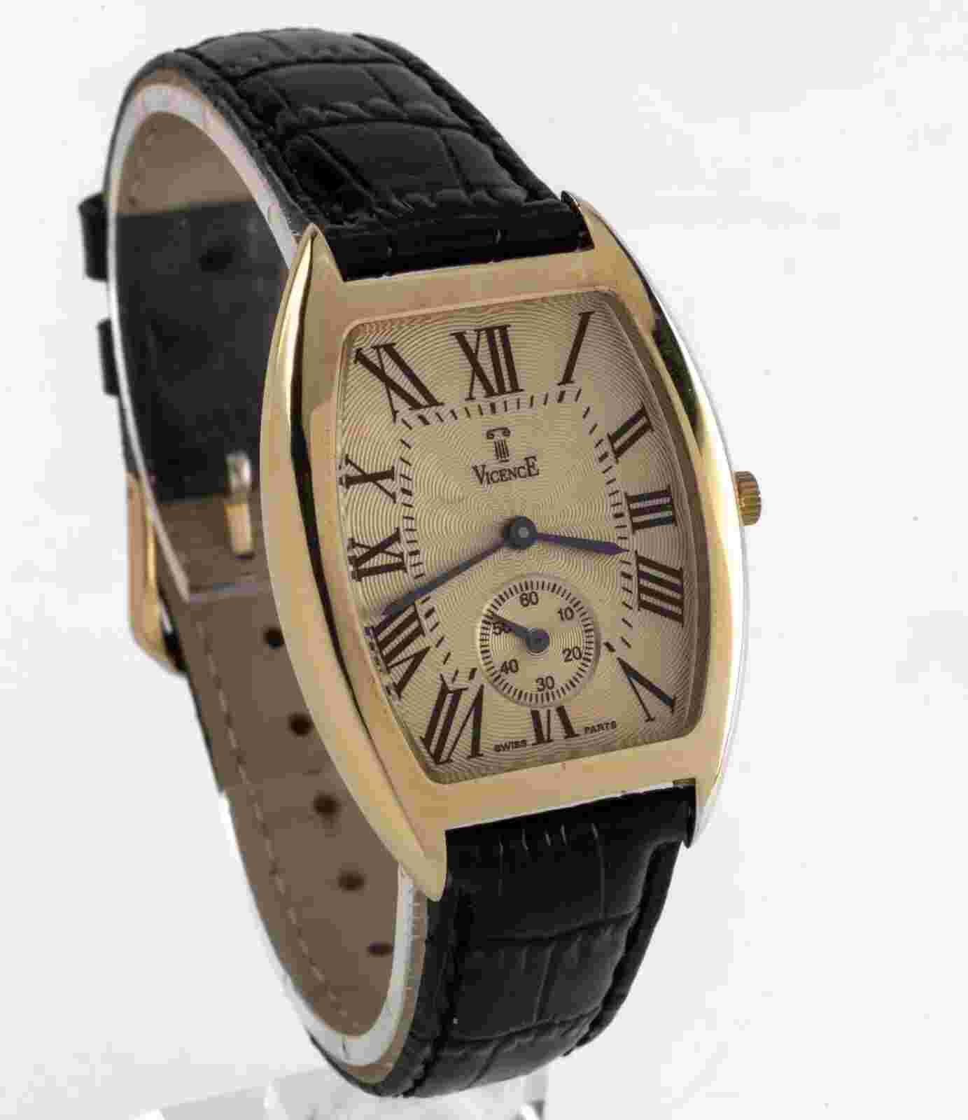 Vtg Swiss Vicence Ronda 2 Jewel 1069 Watch Mvmt 30mm for Parts/Repair