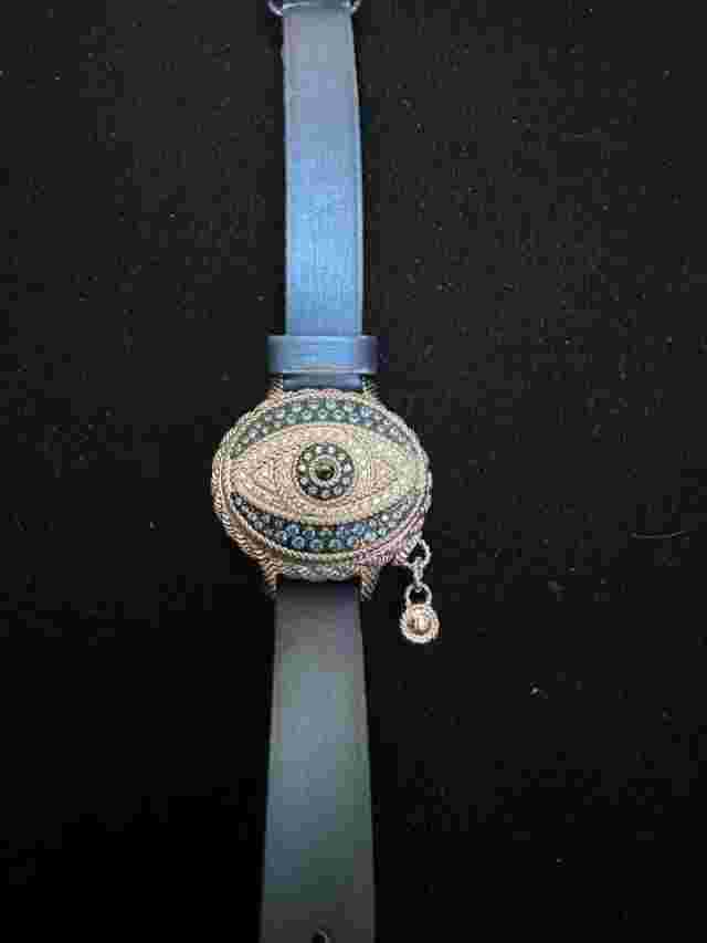 Judith Ripka Evil Eye Watch. WORKS AND BEAUTIFUL! *23*