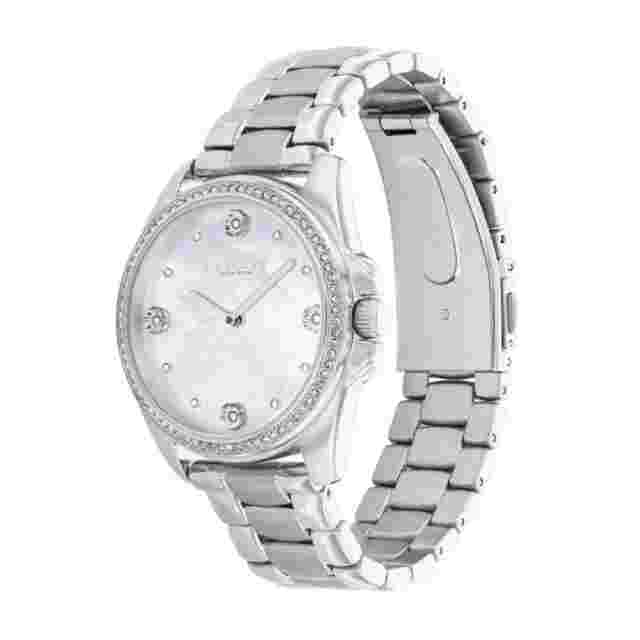 Coach New York Silver Dial Stainless Steel Strap Women Watch 14504108