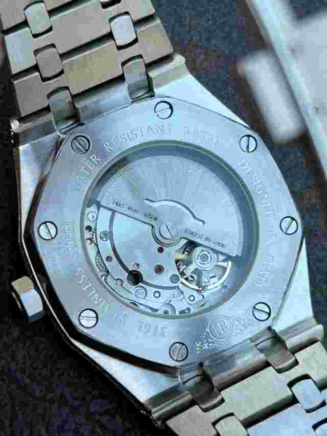 Real Mens MOISSANITE Watch Iced Automatic Skeleton 44mm HipHop Pass Diamond Test
