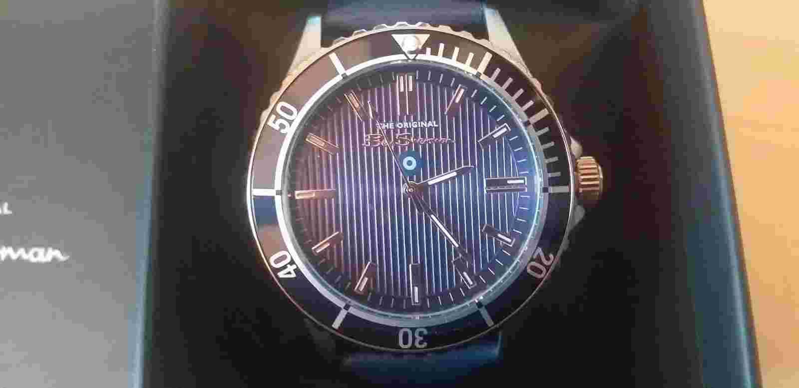Ben Sherman Gents Watch With PU Strap - Blue Face - £49.95