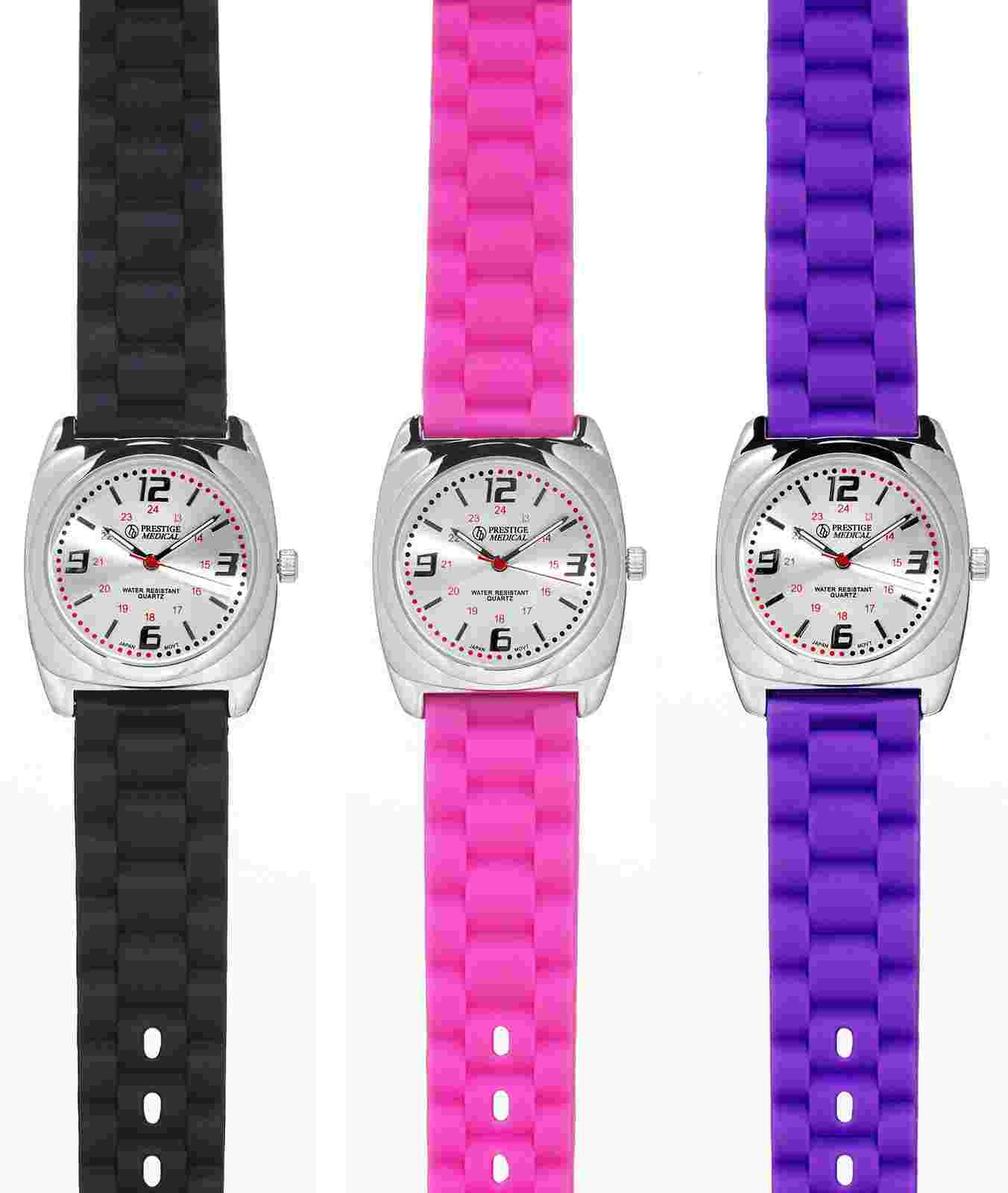 Prestige Medical Nurse GEL Braided Watch * Choose your Color * Style 1778