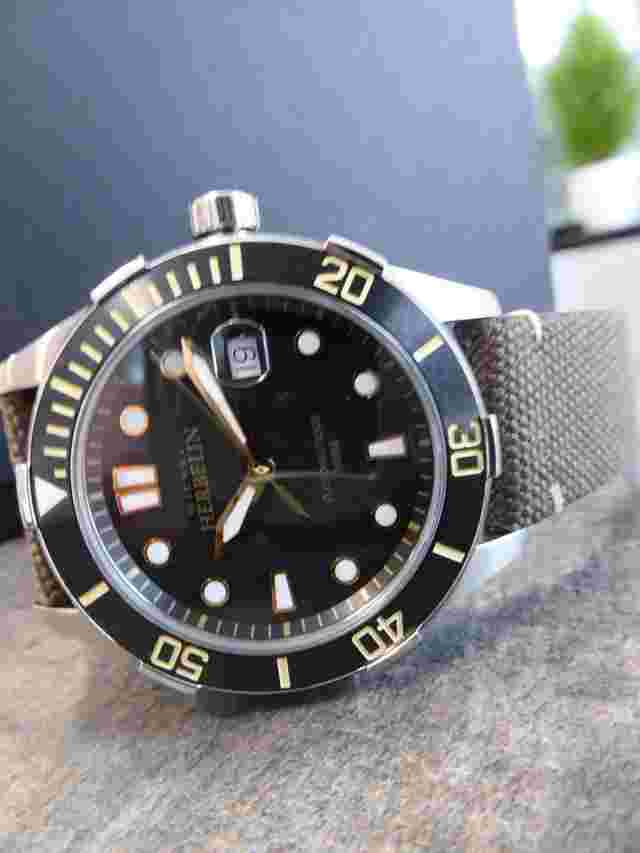 michel herbelin mens watch