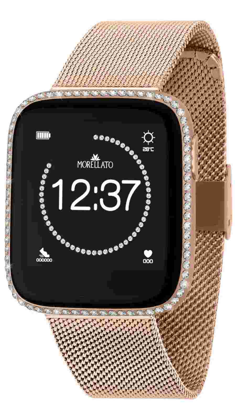 Morellato M-01 rosegold mesh smartwatch R0151167509