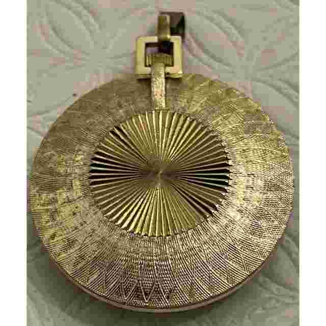 Capri by Mepa Mechanical Wind Up Necklace Pendant Watch Mint Swiss made vintage