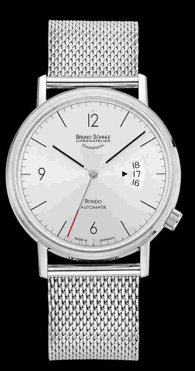 Bruno Söhnle Glashütte Rondo Automatik Automatic Wristwatch Made in Germany 17-1