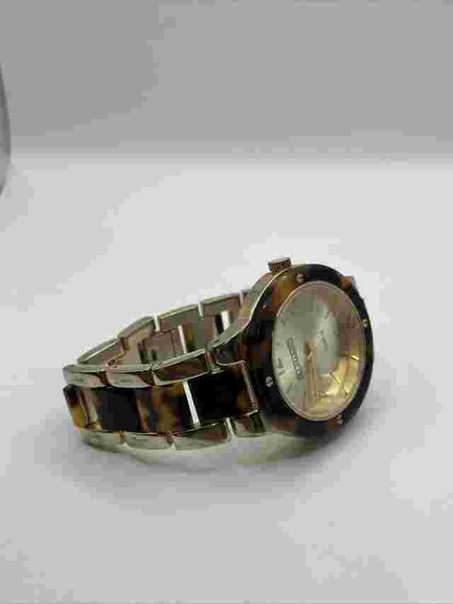 R.J Graziano watch,women's ,clasp band,gold dial