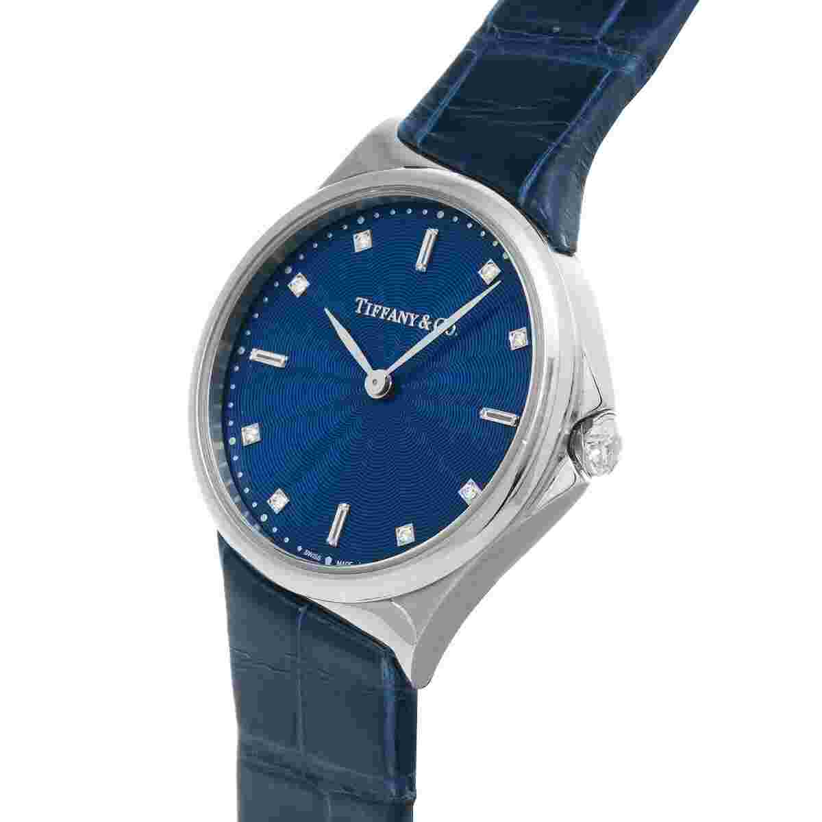 TIFFANY&Co. Metro 2 Hand 60874778 Ladies Watch From Japan G0228