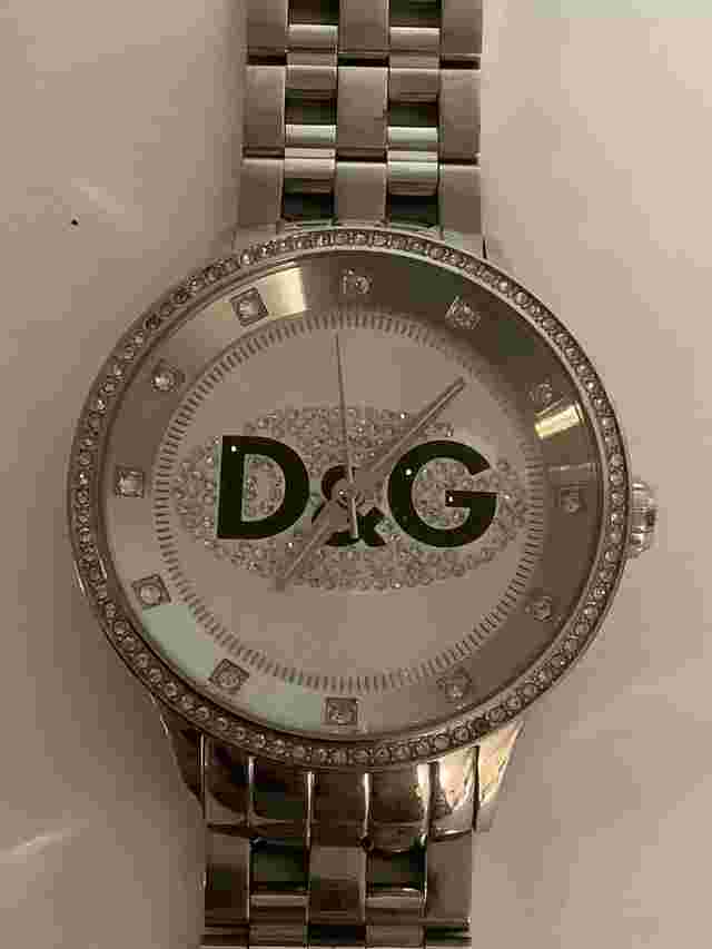 Dolce & Gabbana DG All Stainless Steel 3 ATM Water Resistant Watch
