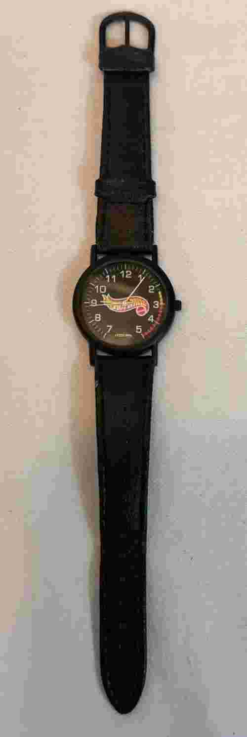 Vintage 1997 Mattel Hot Wheels Innovative Time Corp Wrist Watch Works