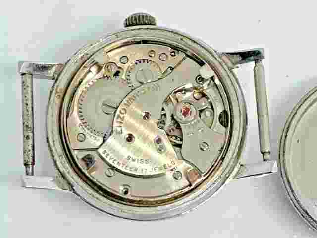 Vintage Enzo Watch Men's Cal 1686 17J 1960's Swiss Works Denex Case